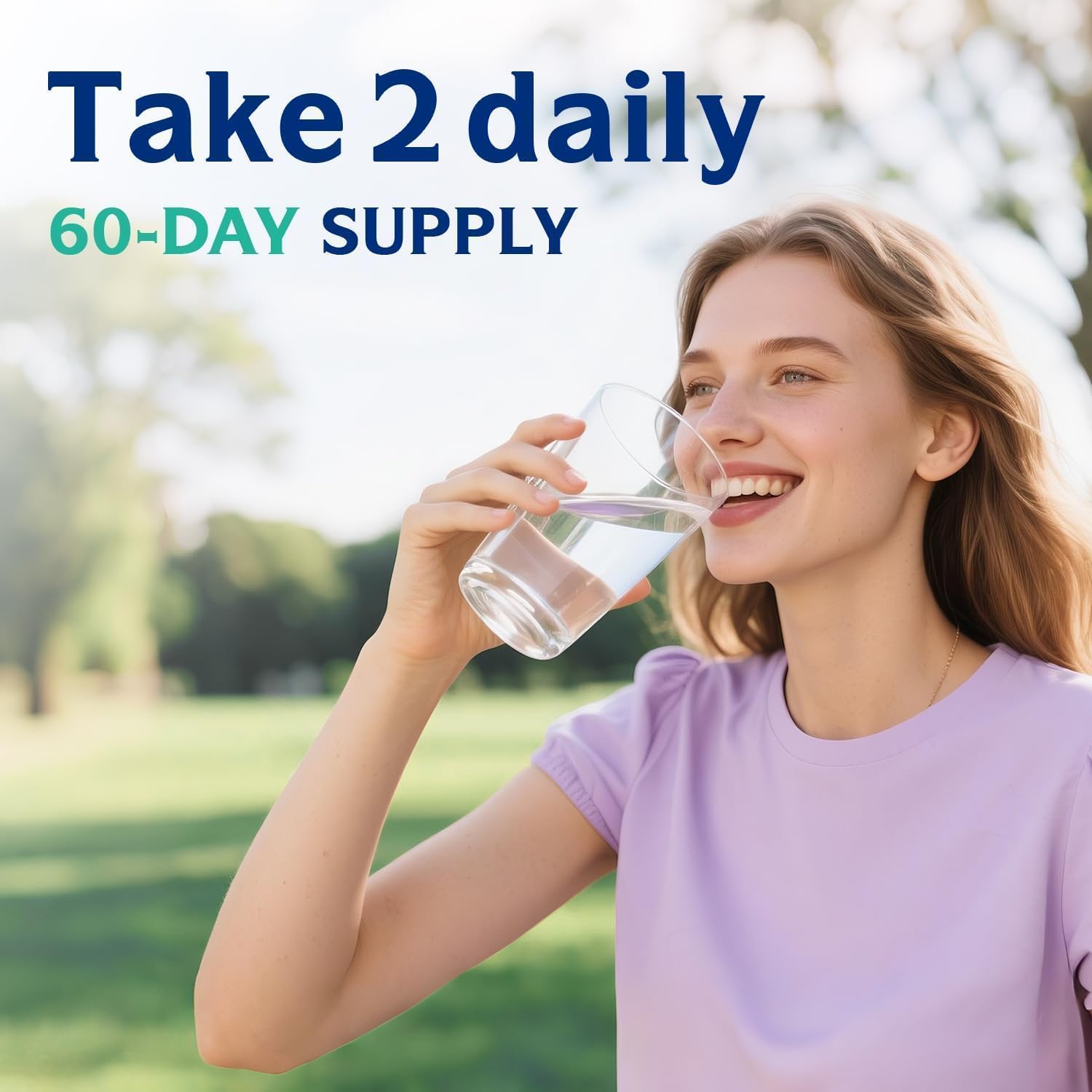 Innate Vitality bottle label highlights third-party testing for transparency