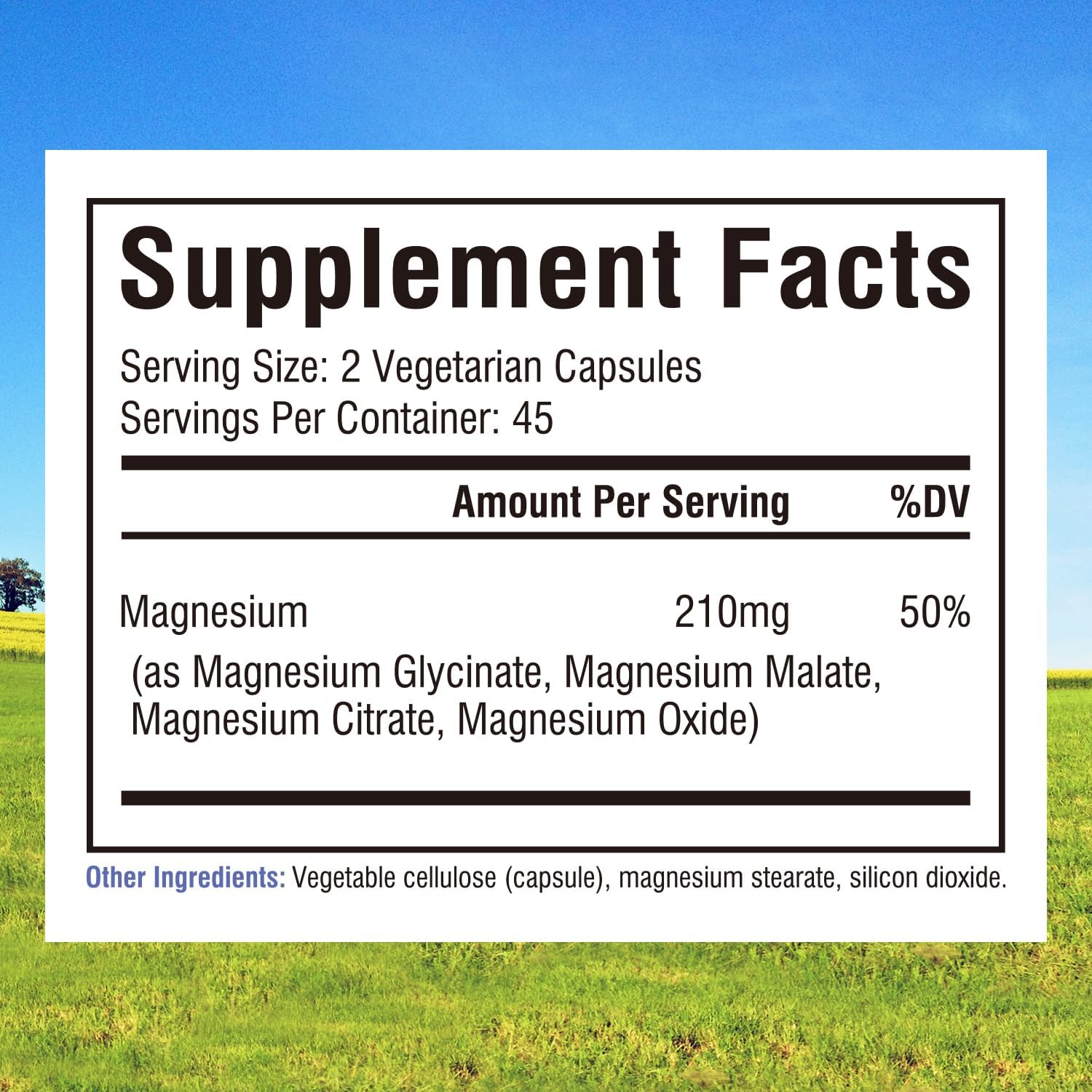 Innate Vitality Magnesium Complex capsules close-up showing easy-to-swallow form