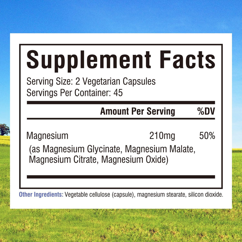 Innate Vitality Magnesium Complex capsules close-up showing easy-to-swallow form