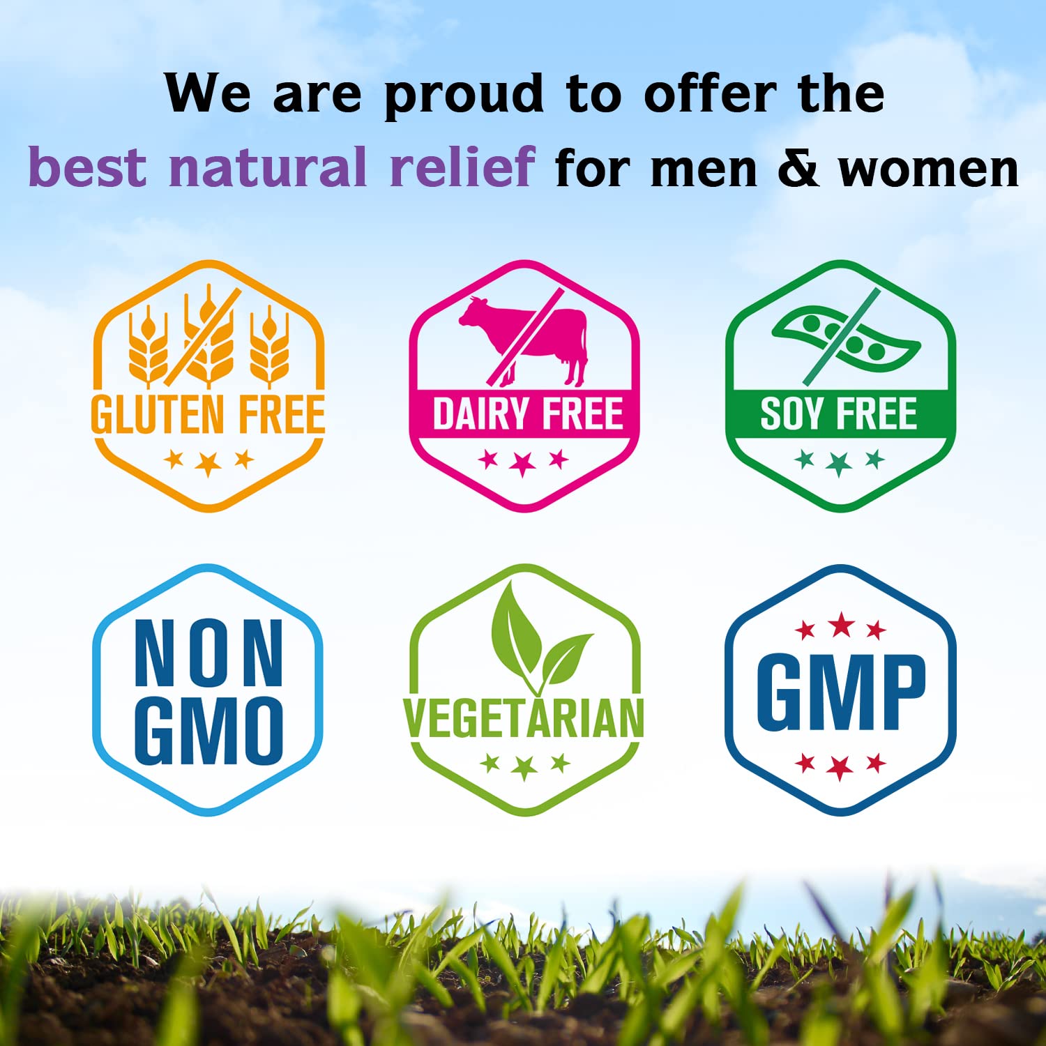 Vegan symbol for Innate Vitality Magnesium Glycinate 500mg product.