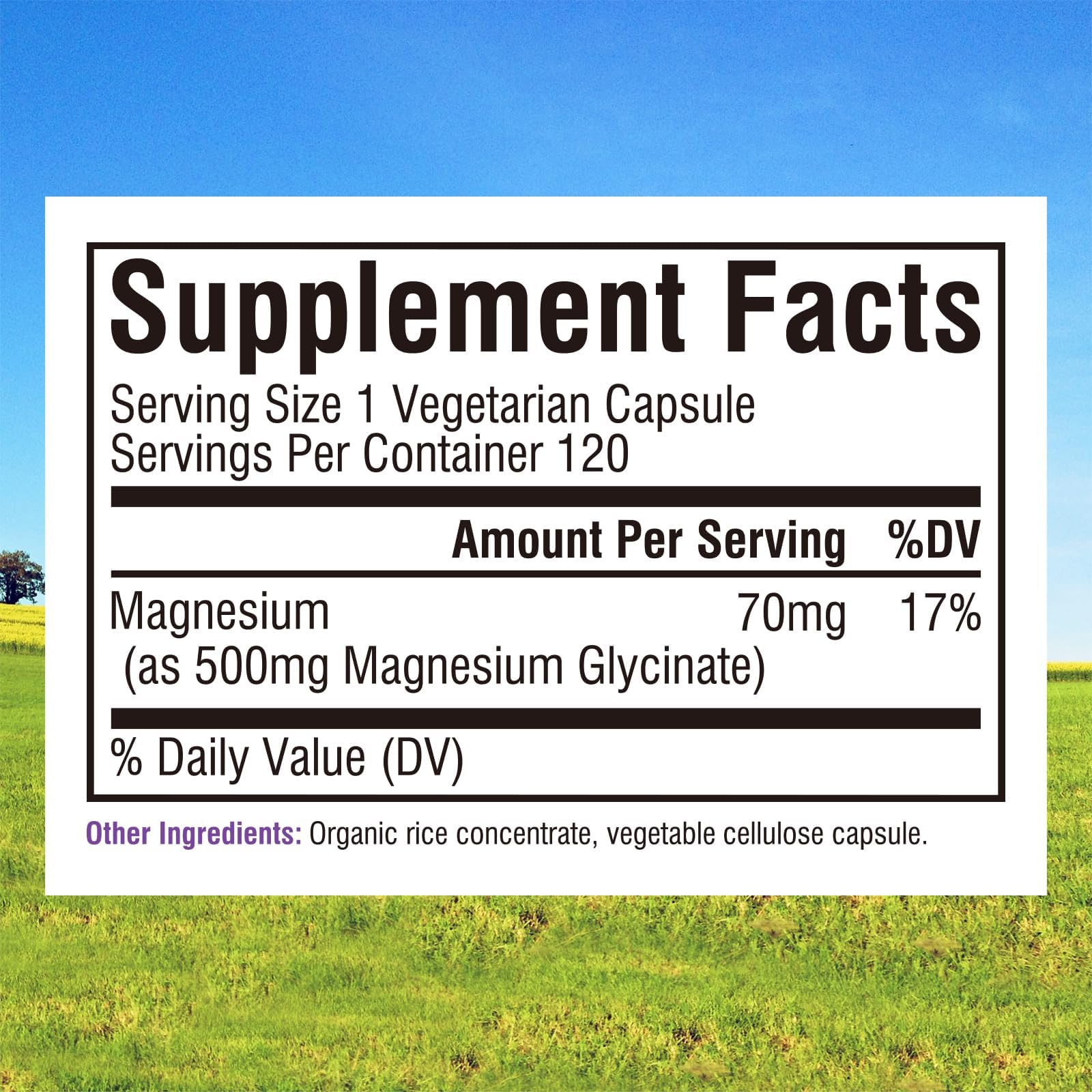 Innate Vitality Magnesium Glycinate capsules easy to swallow for everyday use.