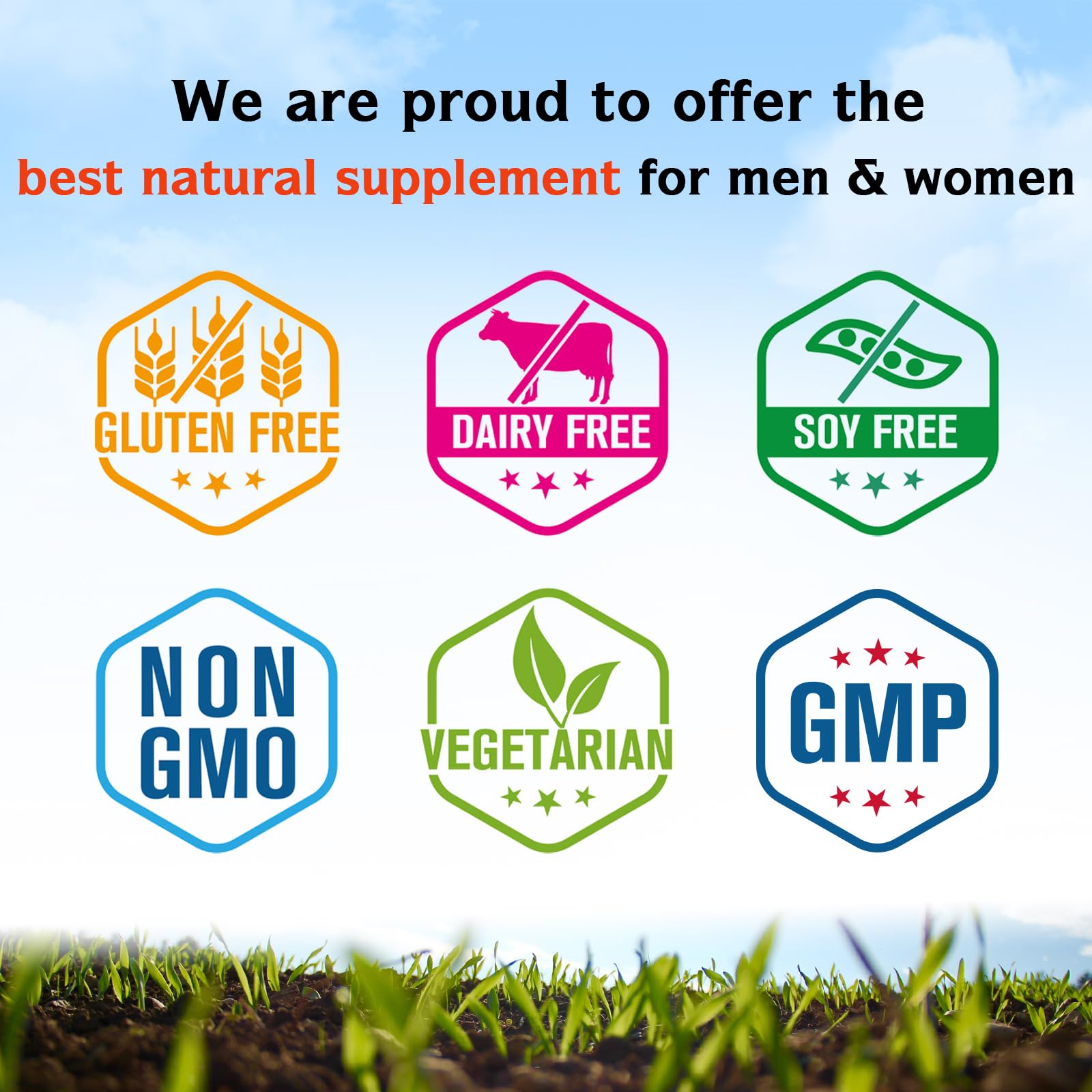 Innate Vitality USA-made GMP facility symbol on packaging.