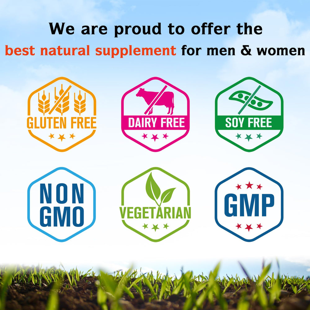 Innate Vitality USA-made GMP facility symbol on packaging.