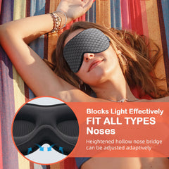 INNELO 3D eye sockets reduce pressure while blinking freely