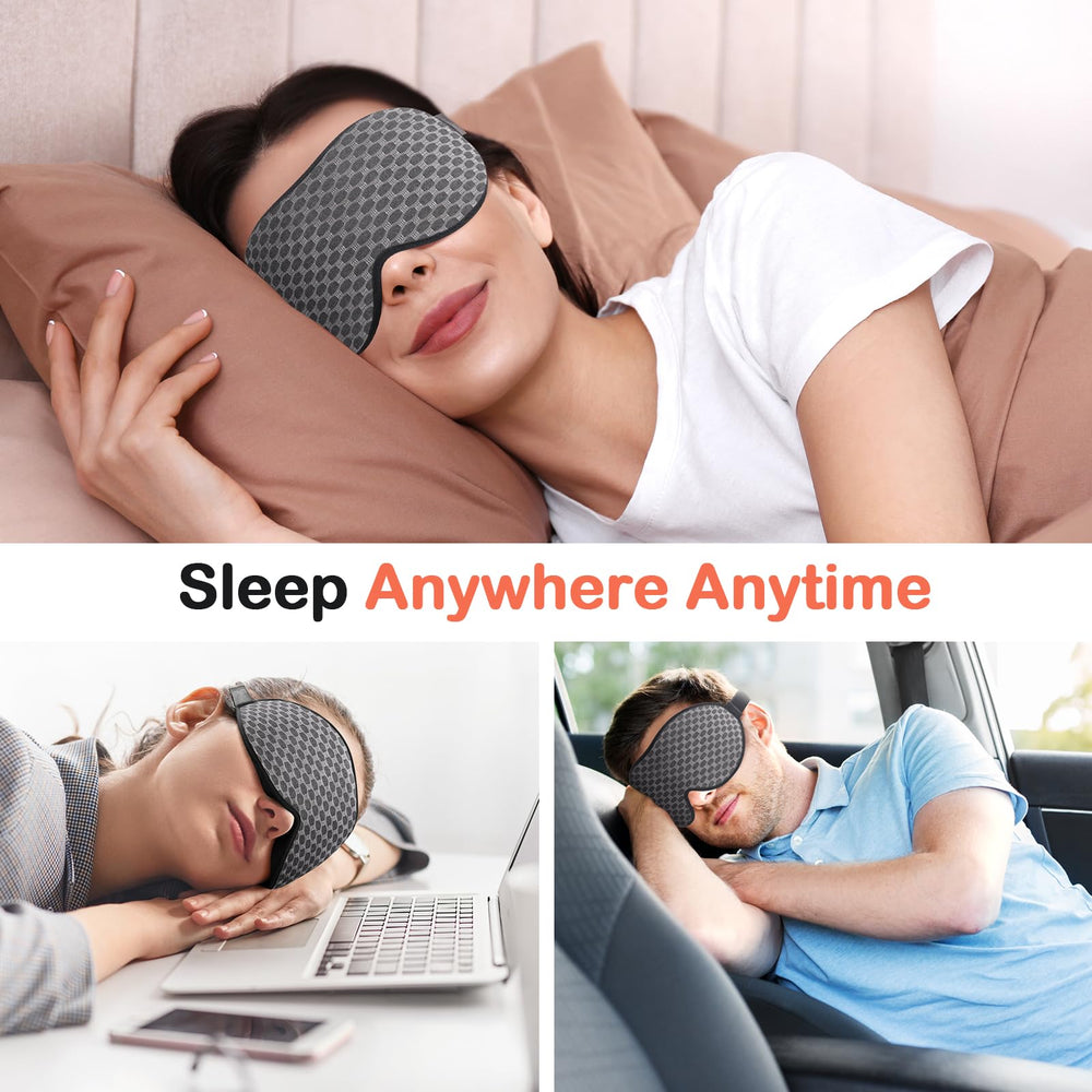 INNELO sleep mask supports yoga and dark-room relaxation
