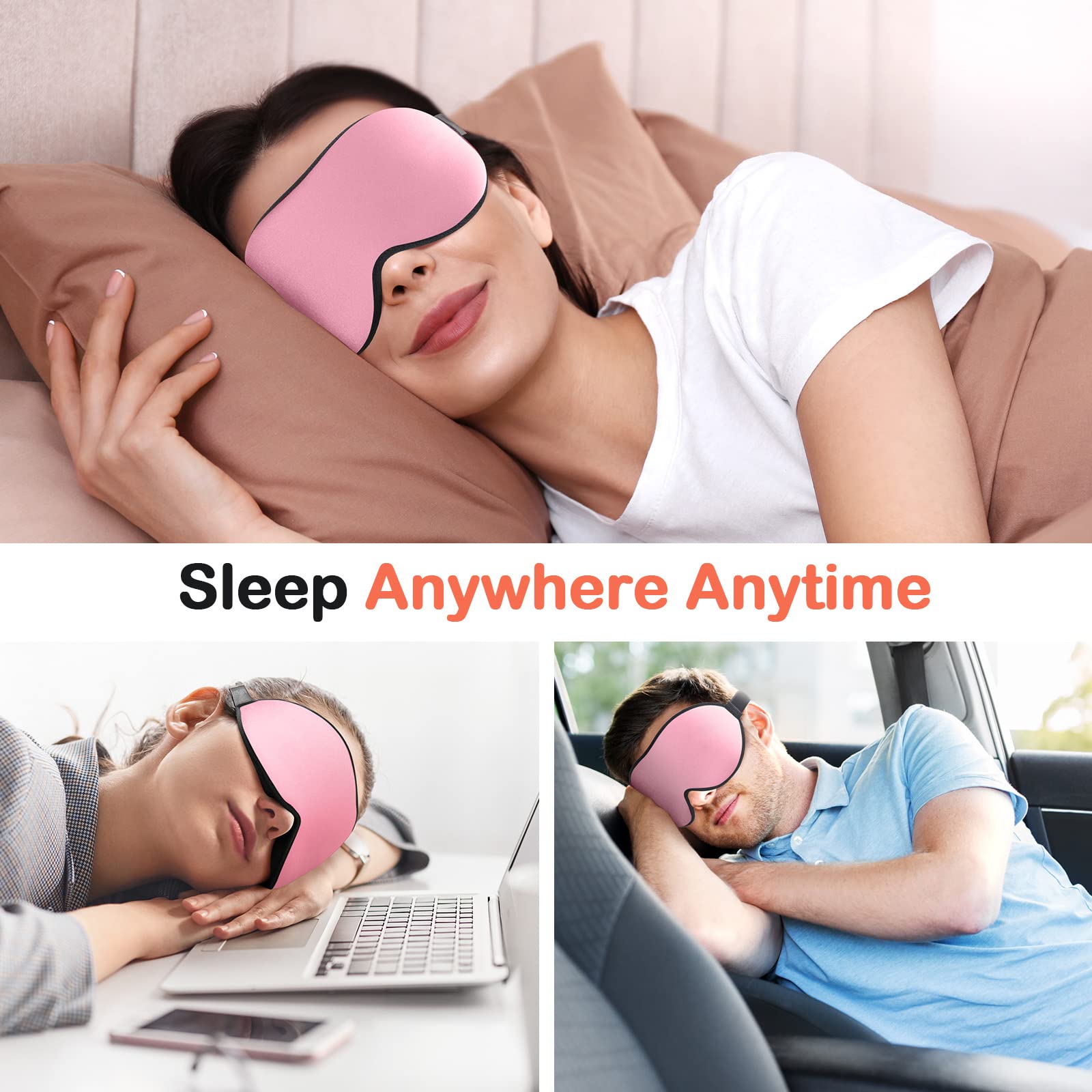 Innelo sleep mask ideal for airplane travel and naps.