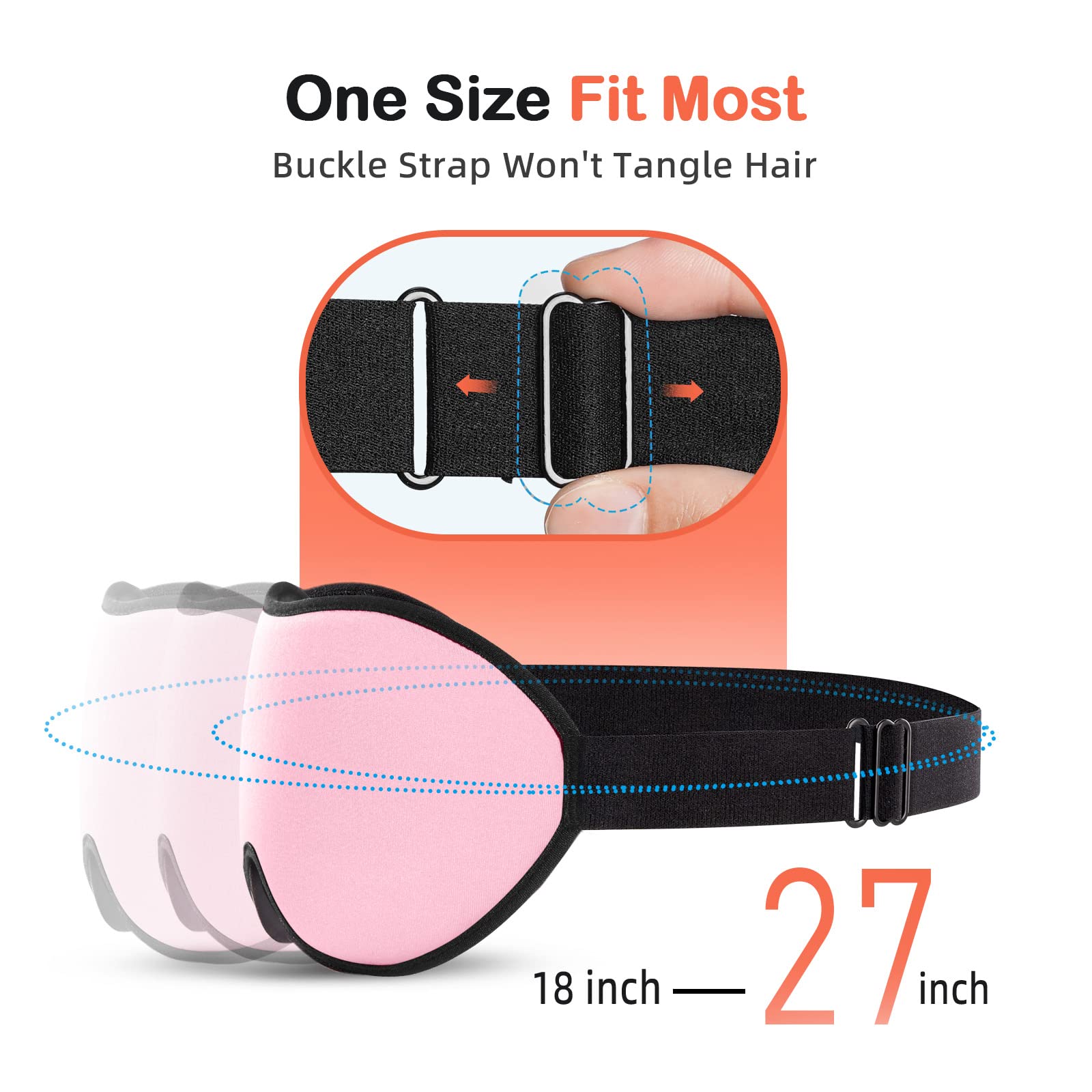 Innelo patented nose bridge cutout ensures durable, precise fit.
