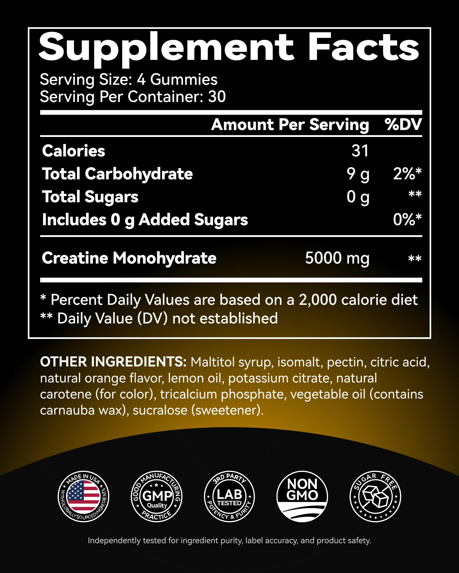 Orange-lemon flavor makes Inner Brightness gummies easy to enjoy