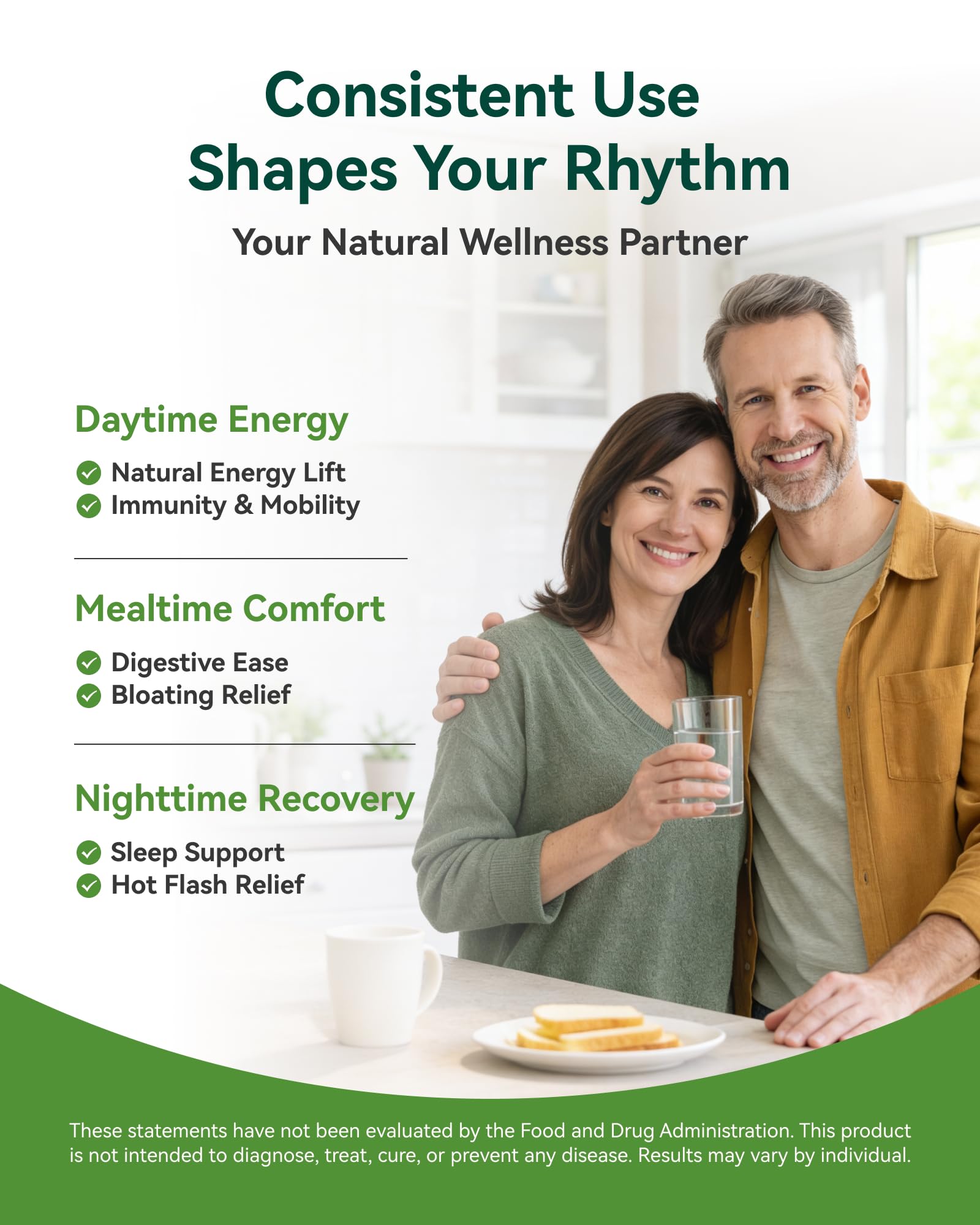 Close-up of Inner Brightness moringa capsules for easy swallowing.