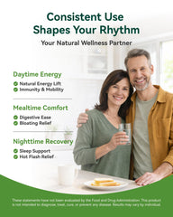 Inner Brightness capsules closeup showing smooth, easy-to-swallow design.