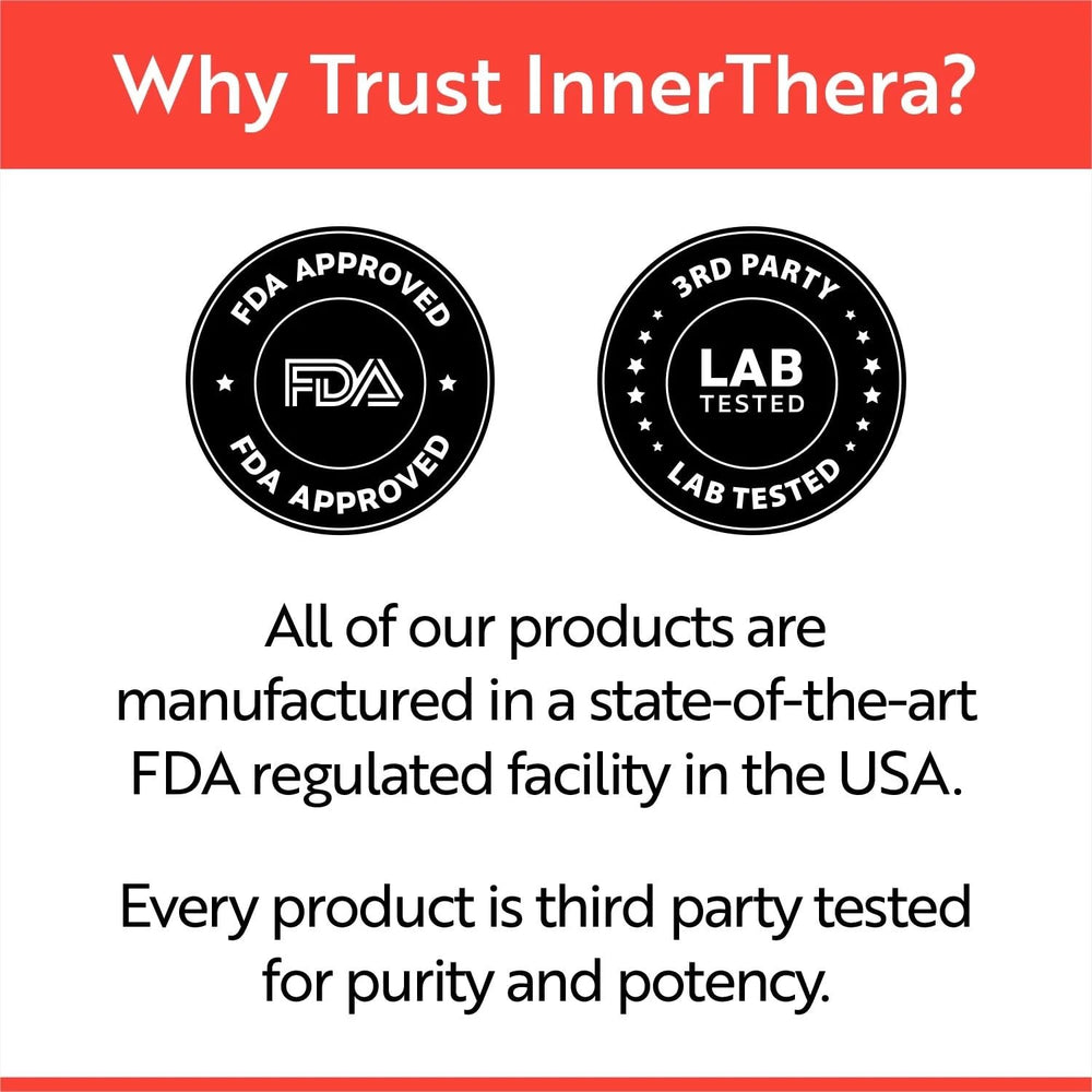 INNERTHERA Bergamot Heart daily use guide promoting a simple wellness routine