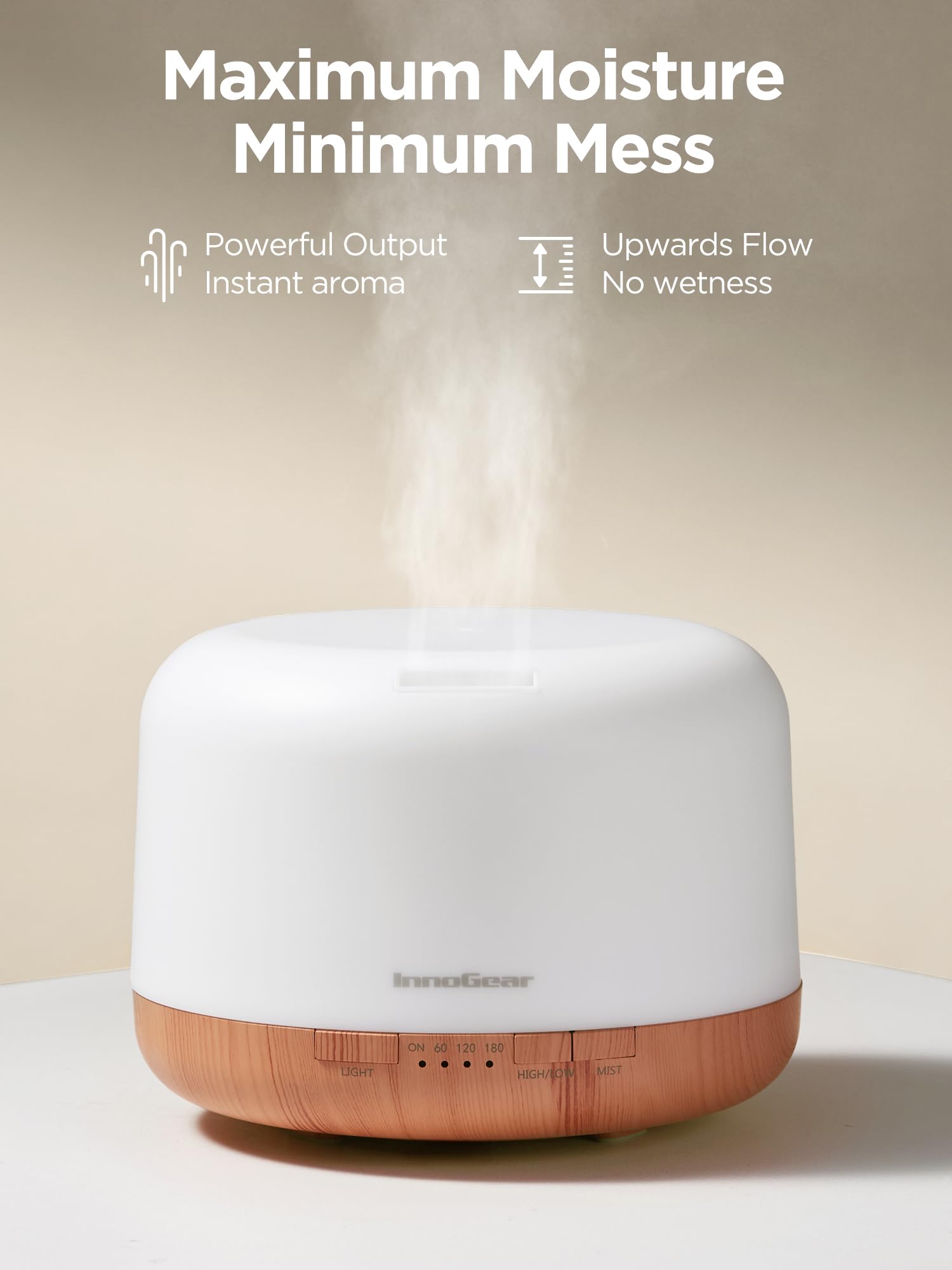 Long runtime up to 18 hours suits all-day or overnight use.