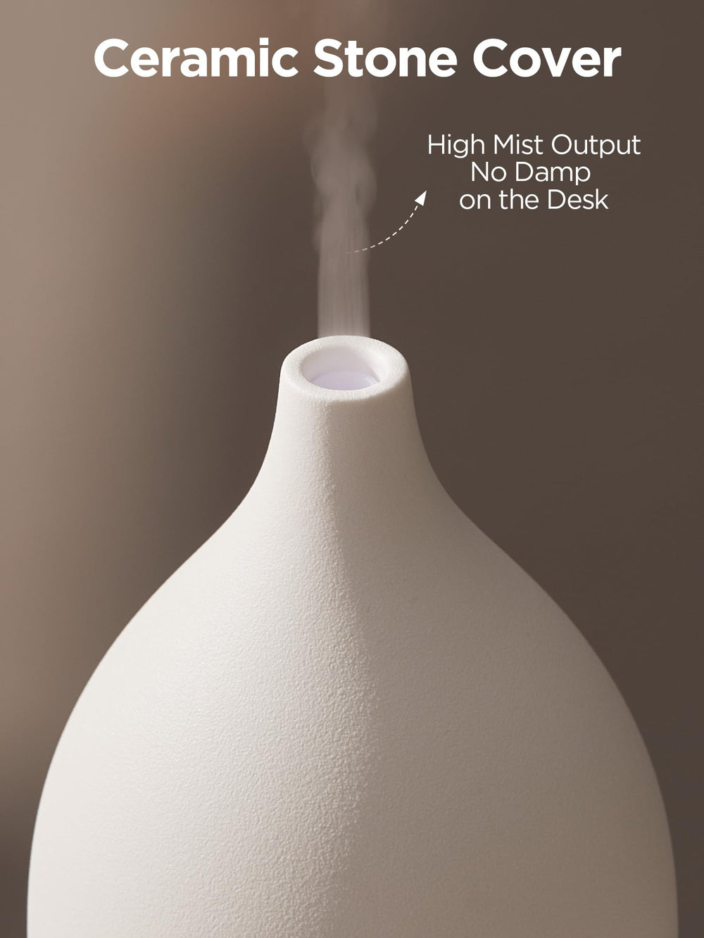 InnoGear chimney-outlet diffuser delivering a strong mist column
