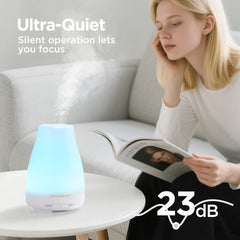 InnoGear diffuser continuous mist mode delivering steady scent