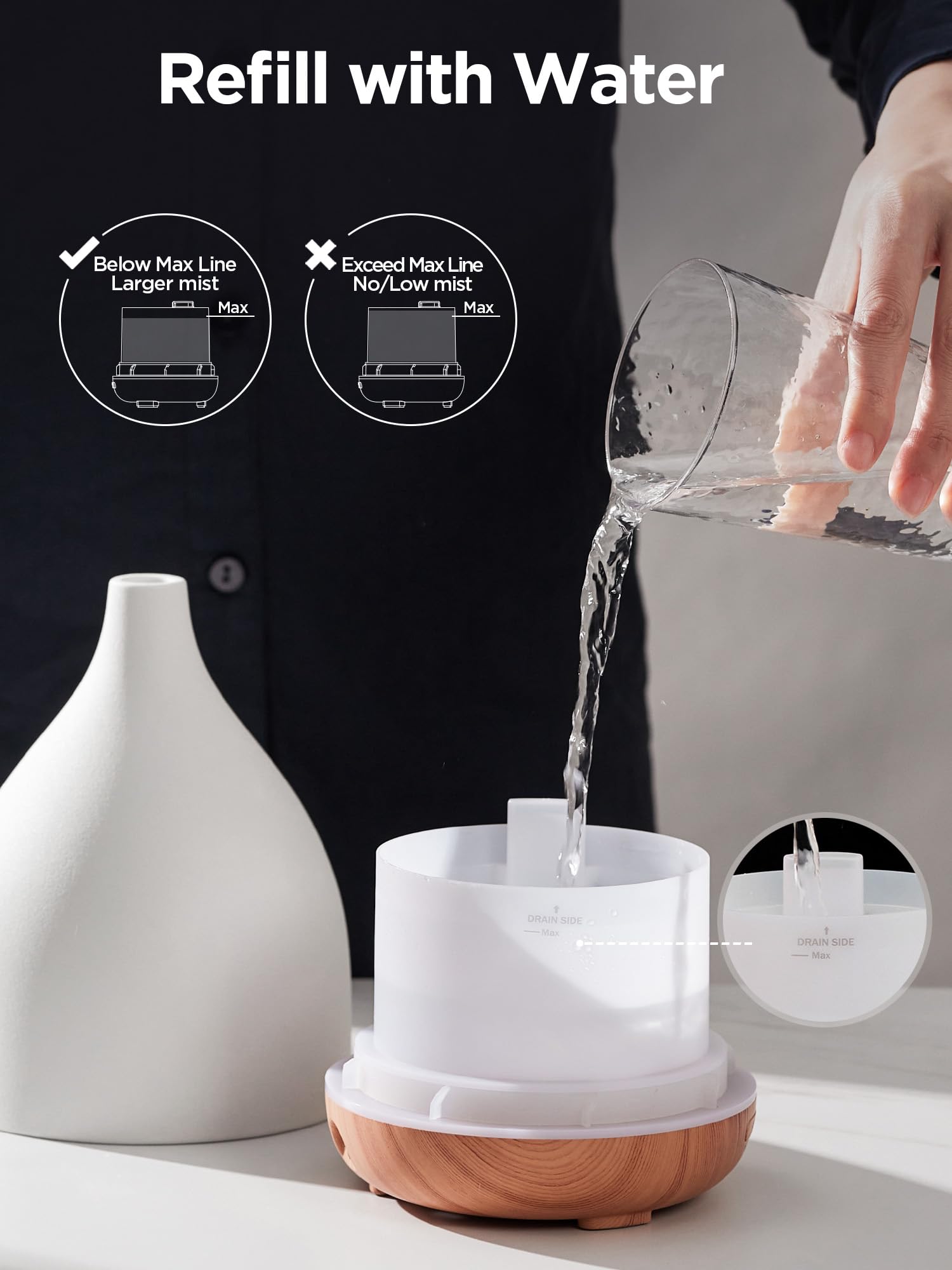 InnoGear diffuser as decor-friendly humidifier, a thoughtful gift idea.