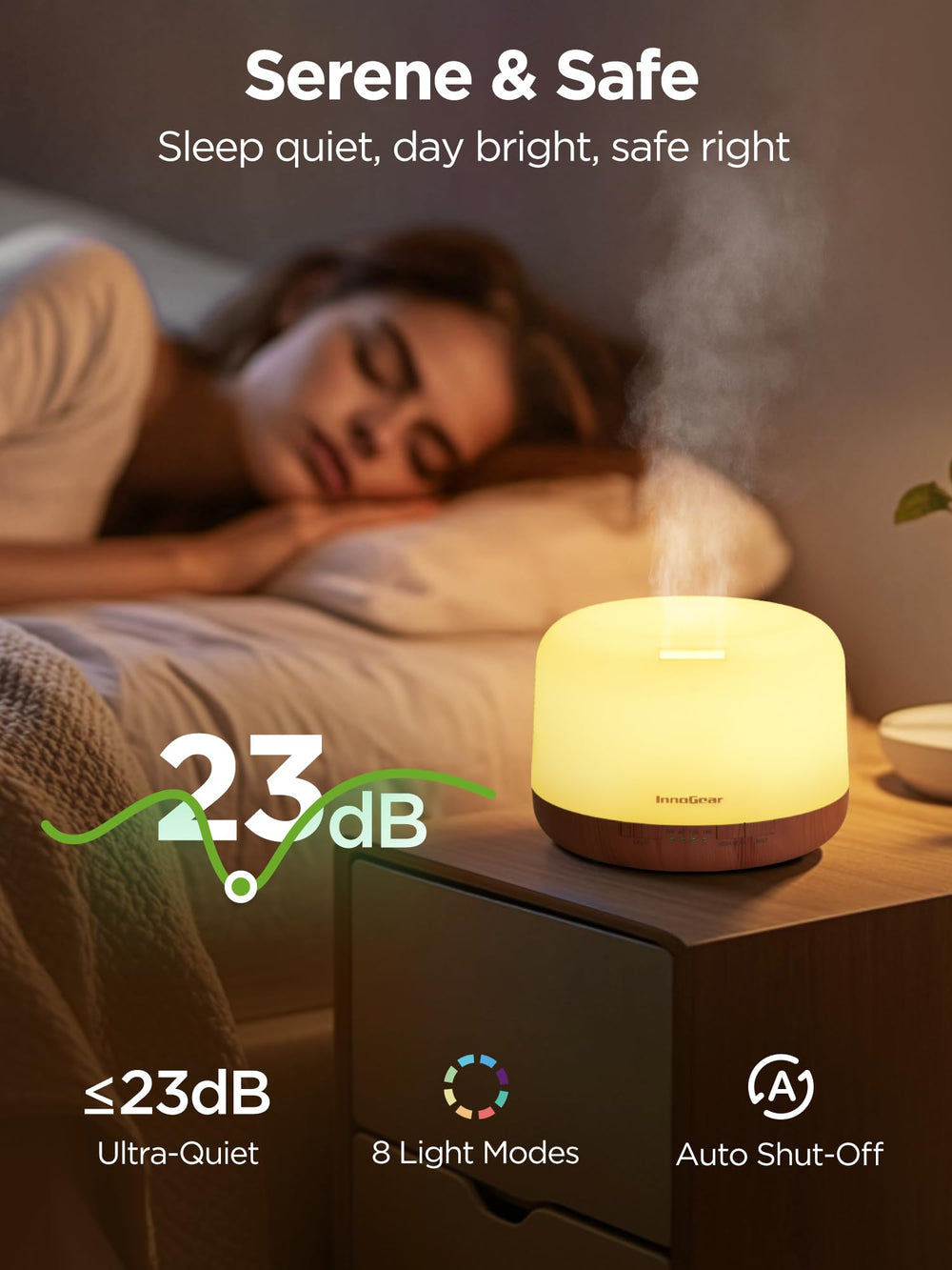 Gift-ready packaging makes InnoGear diffuser an ideal present.