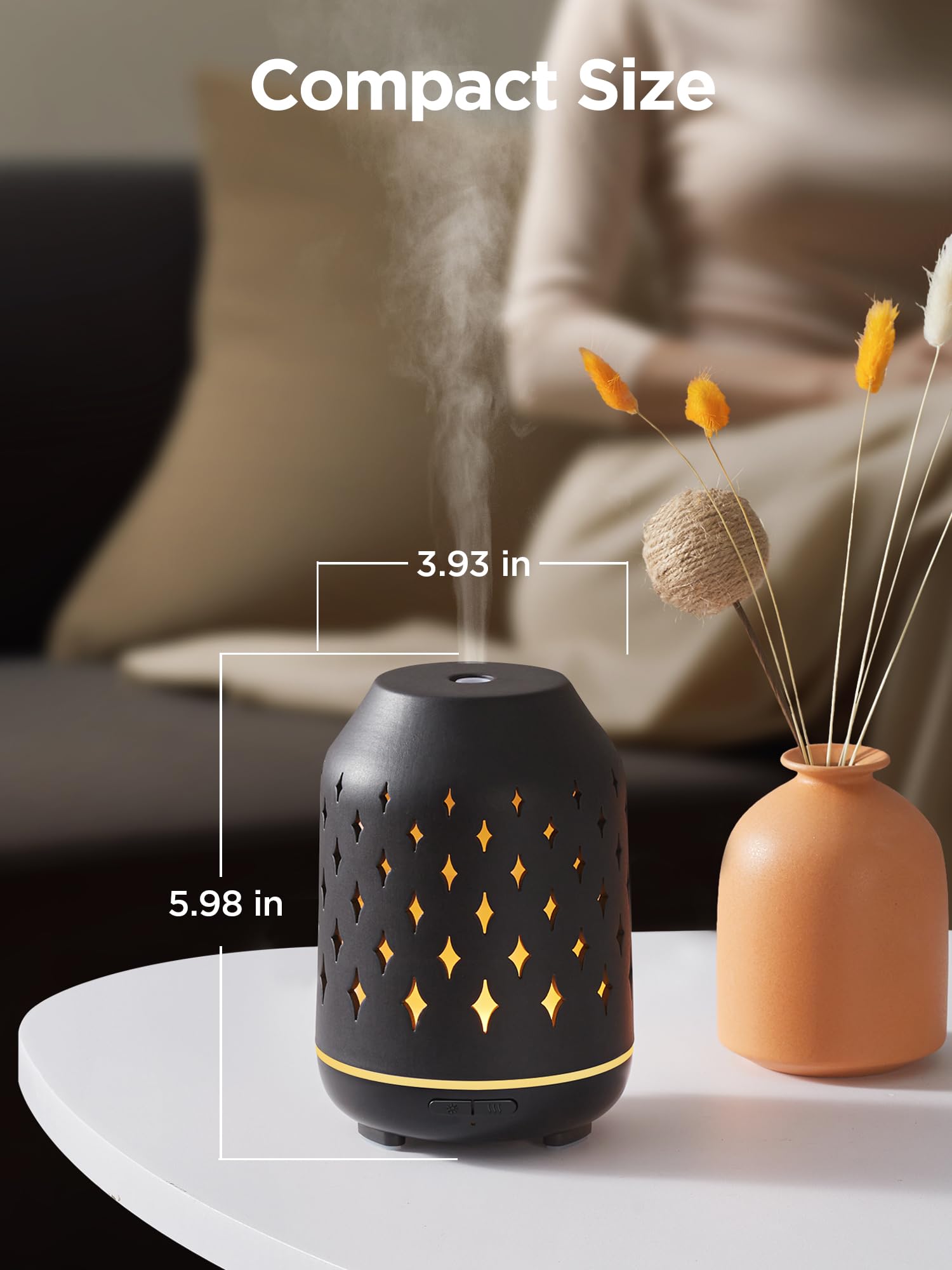 InnoGear 150ml diffuser suitable for home, office, or bedroom spaces.