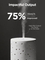 InnoGear diffuser with mood LED lights creates customizable ambience.