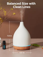 InnoGear diffuser mist timer settings highlighting customizable sessions.