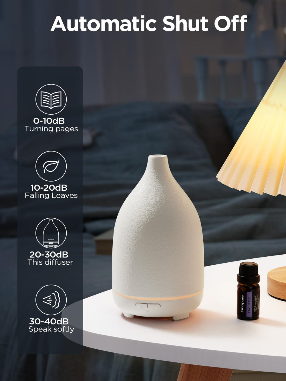 InnoGear-diffuser-multifunctional-use doubles as humidifier and decor piece.