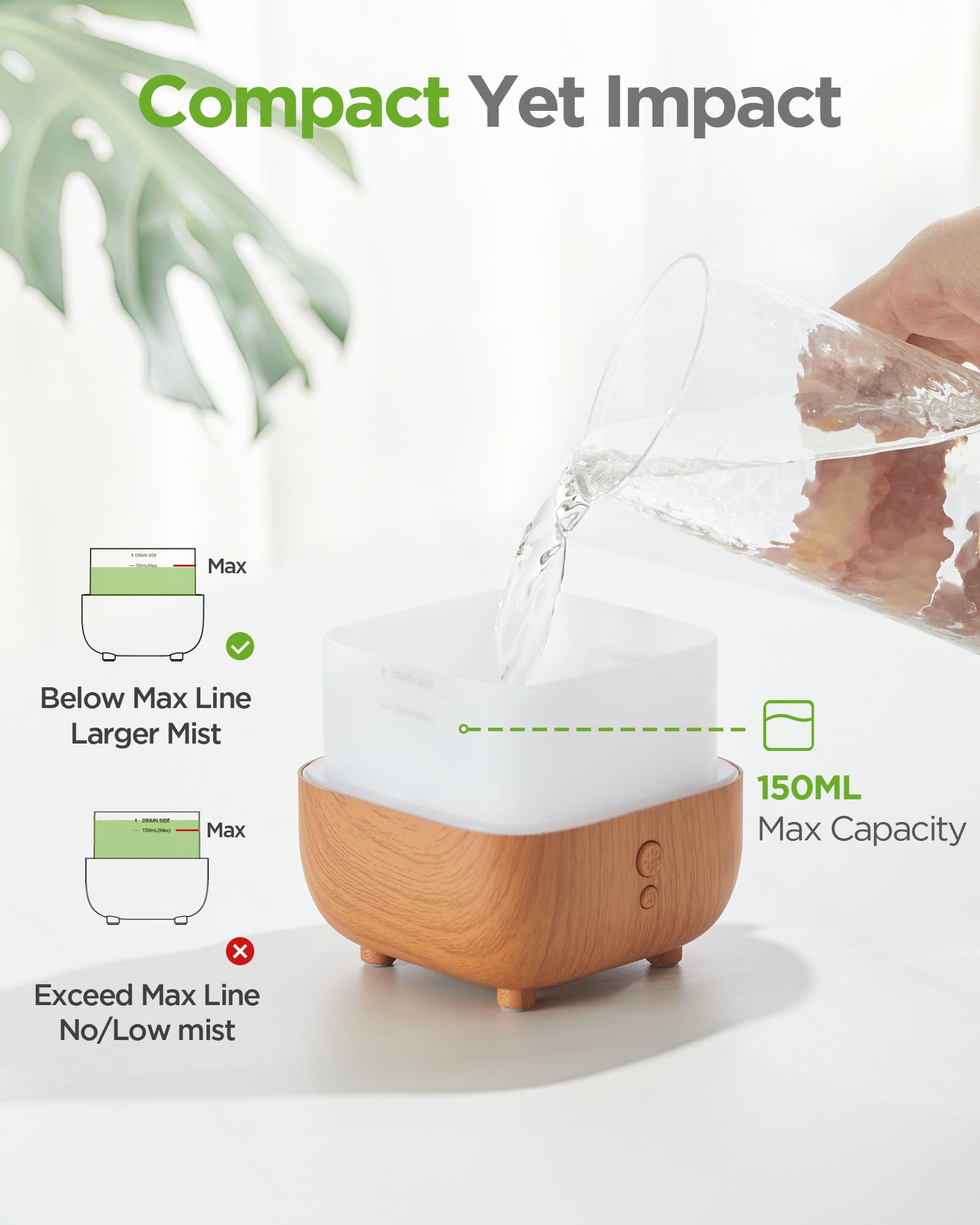 InnoGear ultra-quiet operation keeps rooms tranquil during work or rest