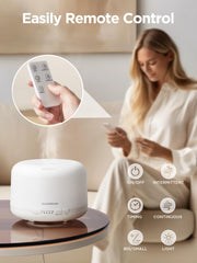 InnoGear diffuser upward mist flow evenly humidifies the room.