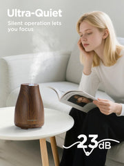 InnoGear diffuser showing waterless auto-off for safe use