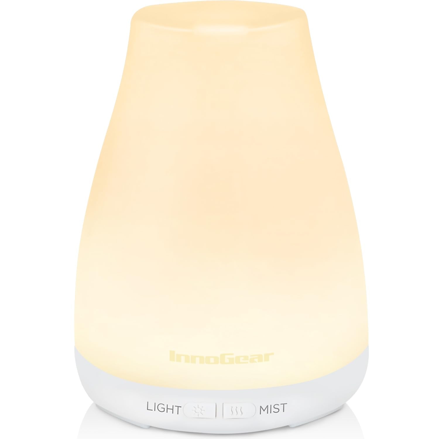 InnoGear essential oil diffuser white compact design for subtle room fragrance