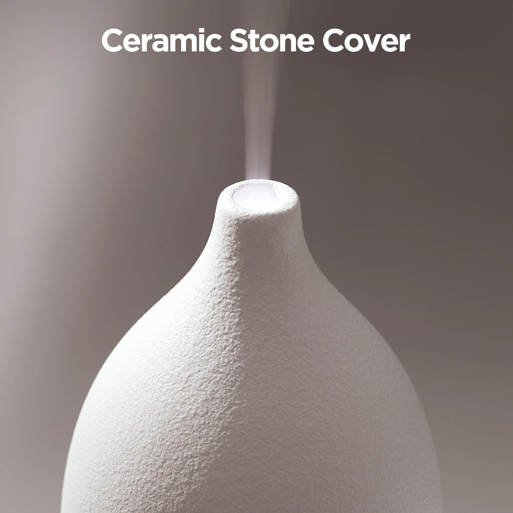 InnoGear ultrasonic diffuser mist stream delivers steady, whisper-quiet fragrance without heat.