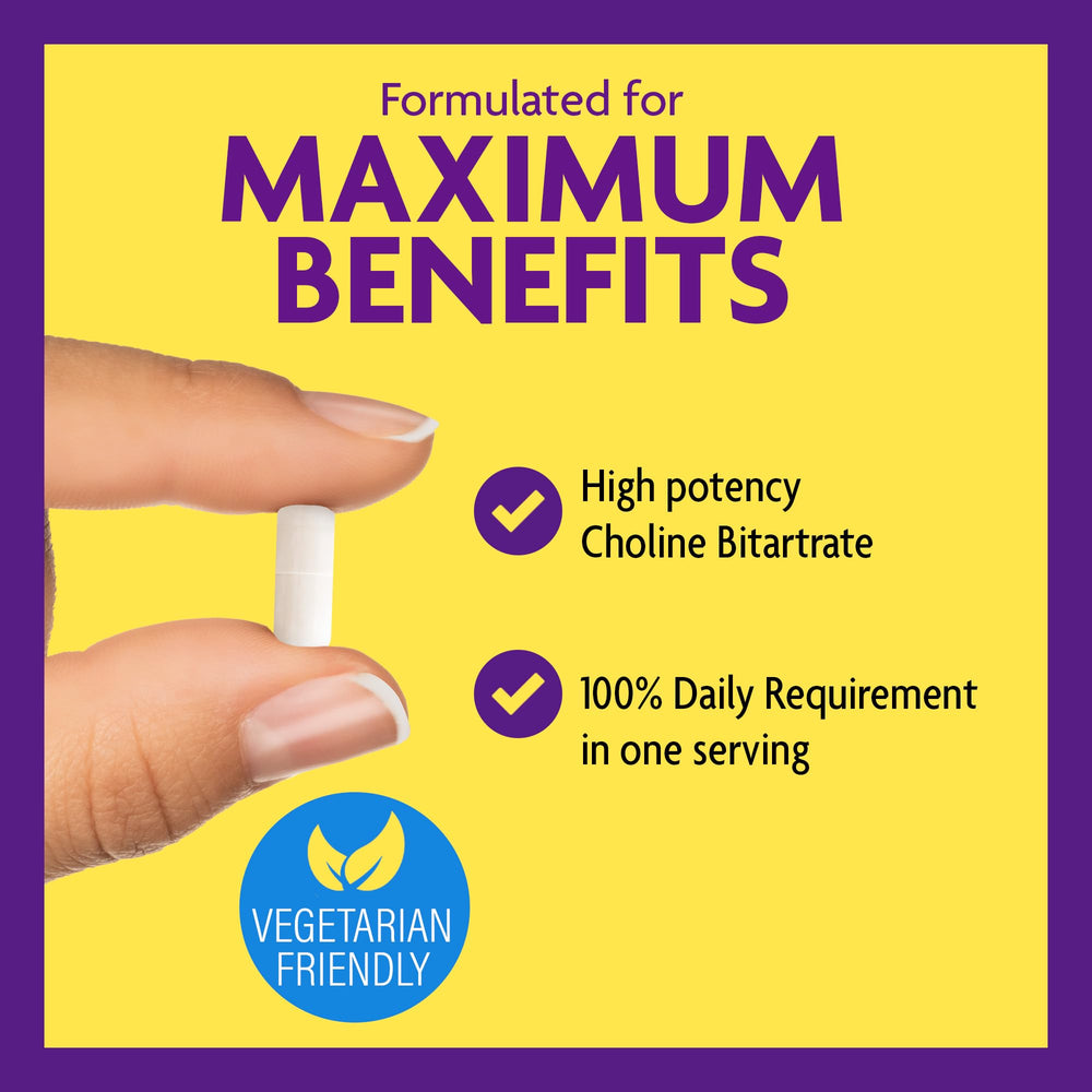 InnovixLabs choline capsules for daily routine and mental clarity.
