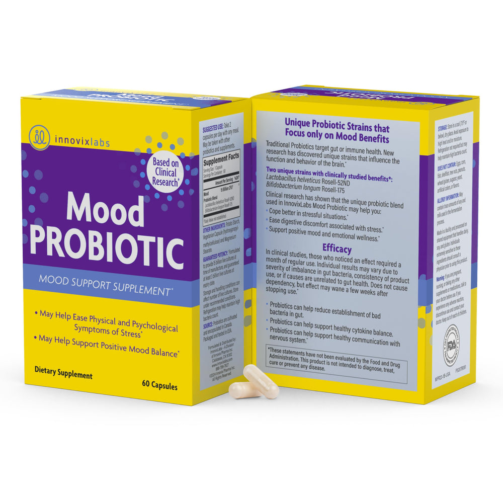 InnovixLabs Easy daily routine with capsules and bottle.
