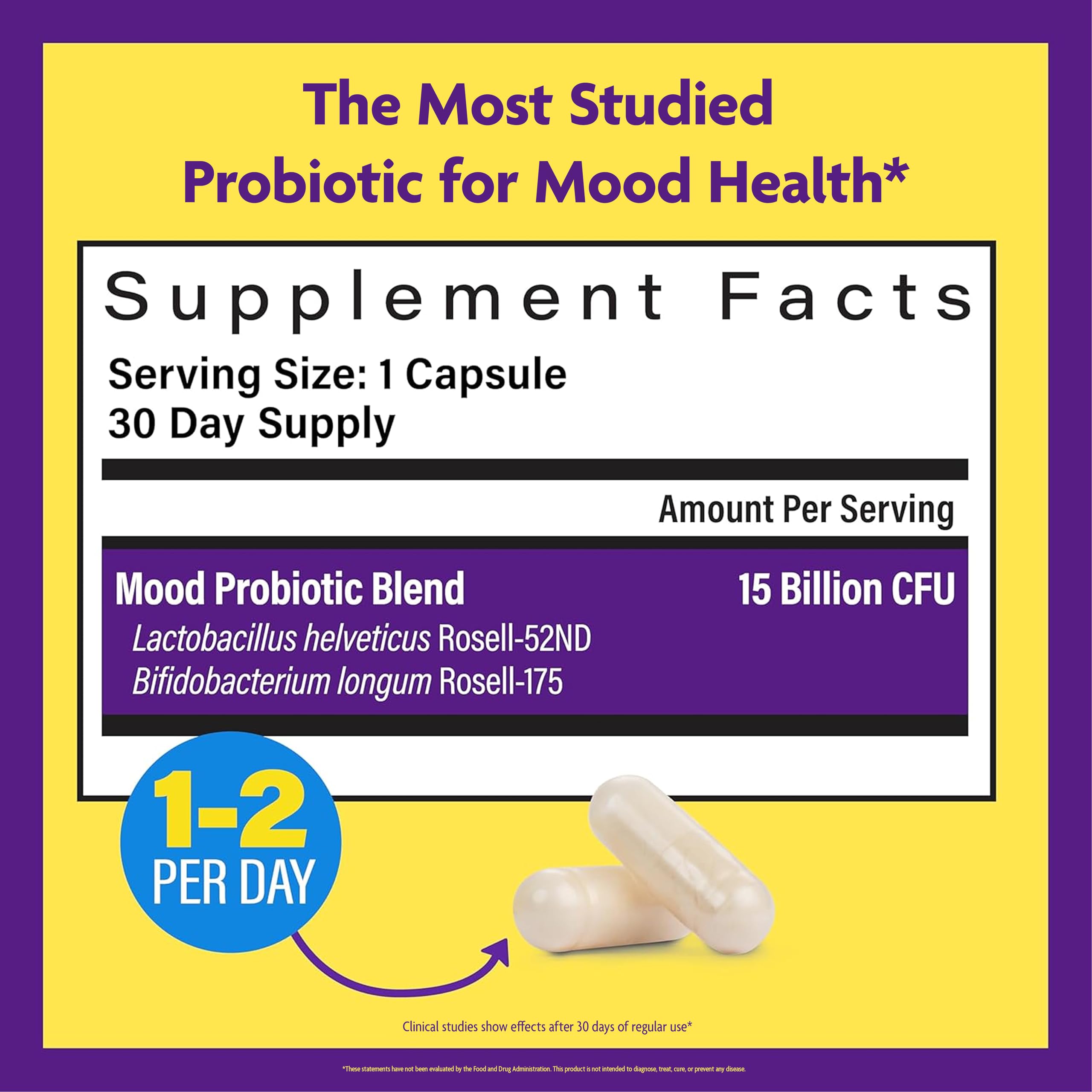 InnovixLabs Lactobacillus helveticus Rosell-52ND capsule focus.