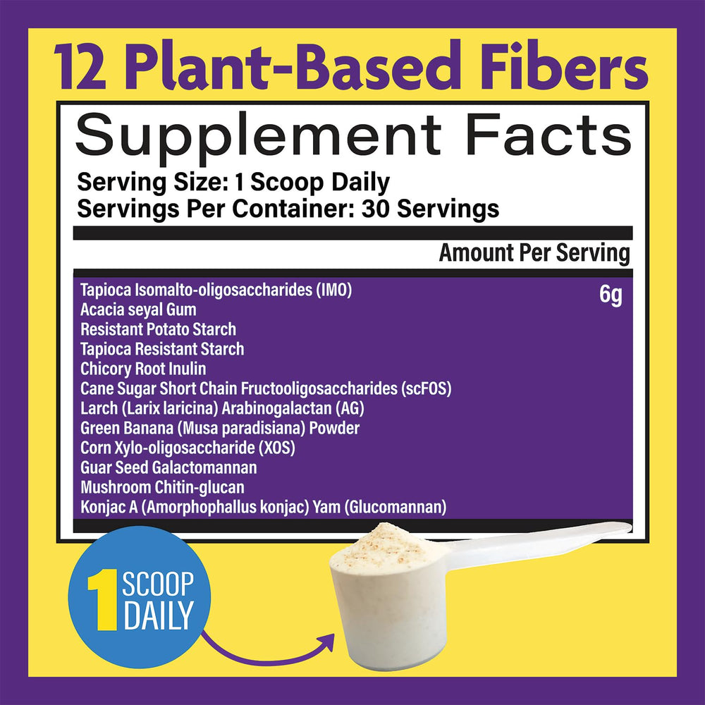InnovixLabs Prebiotic Fiber Powder daily routine supports consistent fiber.