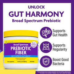 InnovixLabs Prebiotic Fiber Powder scoop measures daily fiber intake.