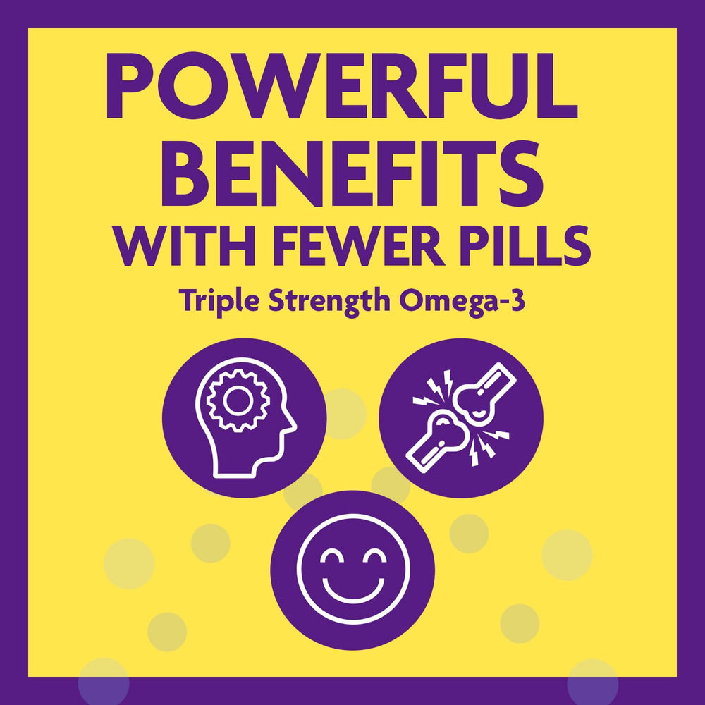 InnovixLabs triple strength omega-3 pour captures easy daily serving.