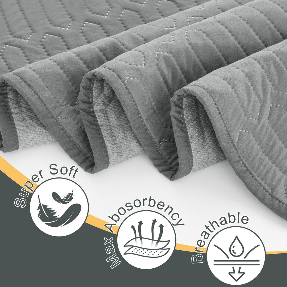 Inooro Underpad waterproof barrier protects mattress from leaks