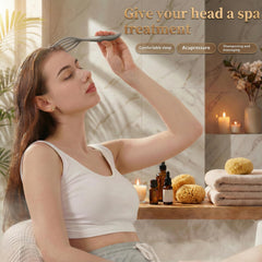 Inoostar resin gua sha comb with magnetic tips for facial massage