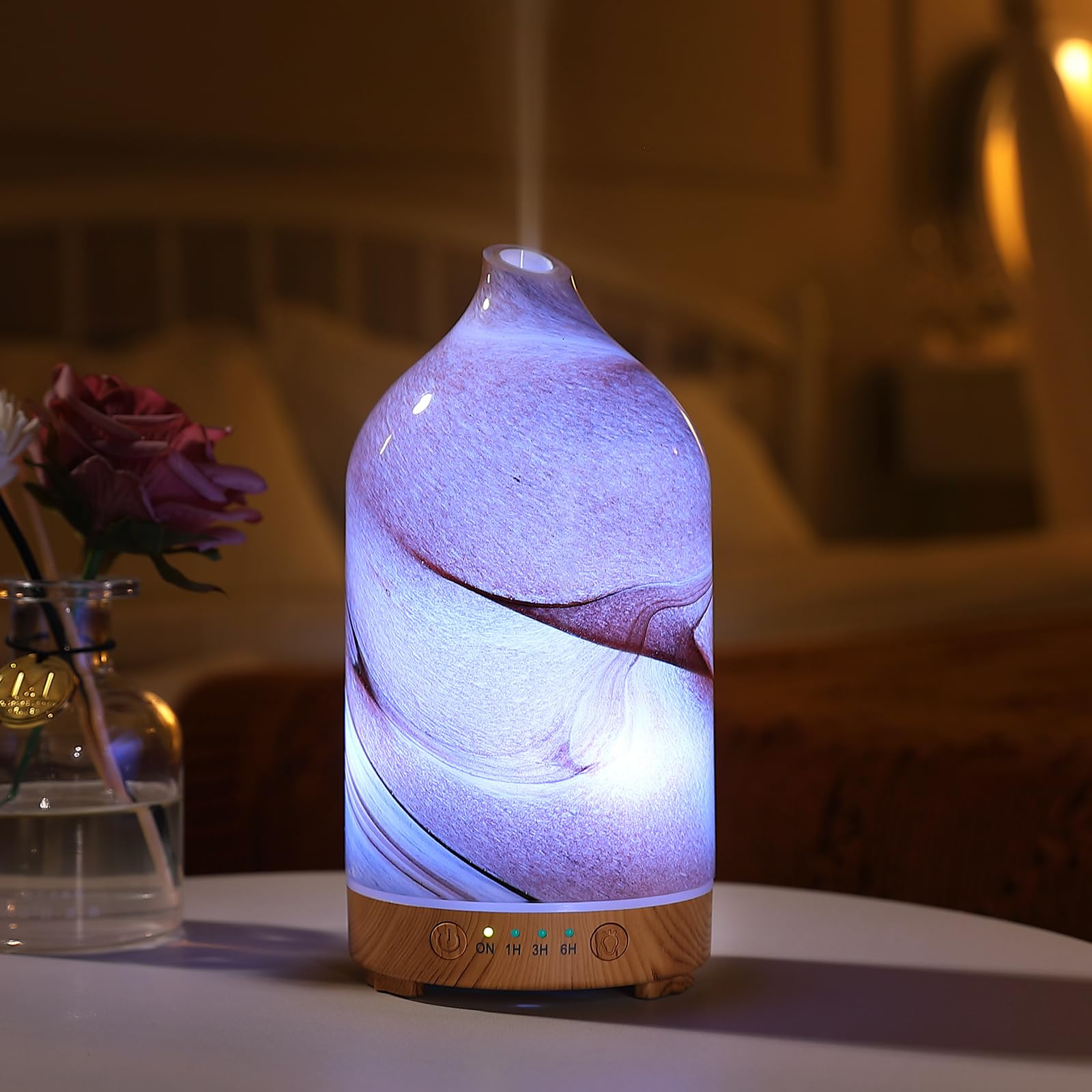Inrorans seven-color ambient lights create mood-enhancing illumination.