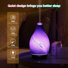 INRORANS Star River diffuser 160ml tank and mist output close-up.