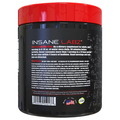 Insane Labz I am God pre workout scoop demonstrates easy mixing for quick prep.