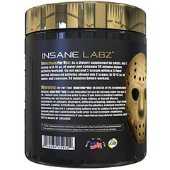 Insane Labz Veinz Gold Hydromax close-up showing hydration-driven support.