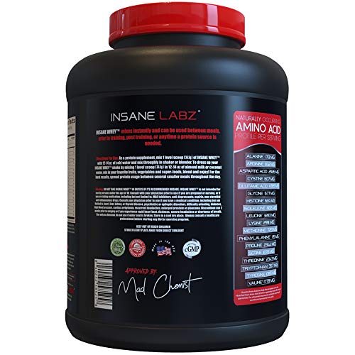 Post-workout shake with Insane Labz Insane Whey ready to drink.