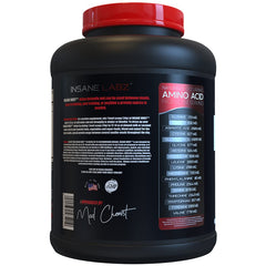 Insane Labz Insane Whey scoop detail highlighting 25g protein per serving