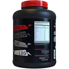 Insane Labz Insane Whey vanilla shaker for smooth recovery shakes.