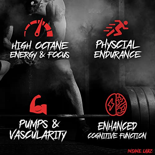 Insane Labz Psychotic blue raspberry taste sample hints at flavorful pre-workout experience.
