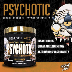 Mixed Fruit Punch Psychotic Gold showing bold flavor during training.