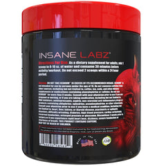 Insane Labz Redrum scoop closeup showing accurate pre-workout dosing