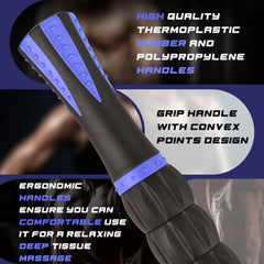 Inscool Massage Roller Stick in use on the back for relief