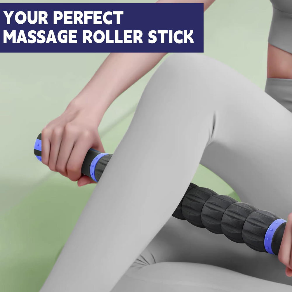 Inscool Roller Stick during a recovery session promoting flexibility