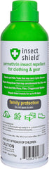 Insect Shield Premium Permethrin Spray bottle top offering convenient protection for outdoor wear